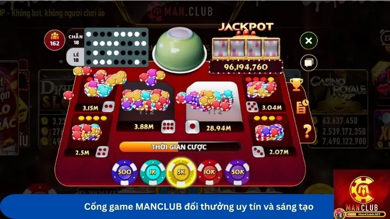 Cổng game MANCLUB đổi thưởng uy tín và sáng tạo